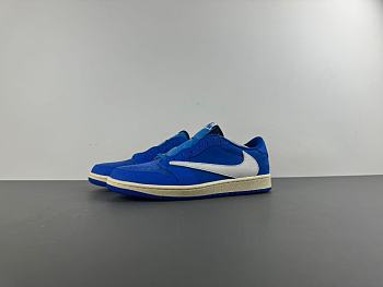 Travis Scott x Air Jordan 1 low bleu blanc Pointure 2025101101