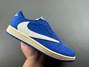 Travis Scott x Air Jordan 1 low bleu blanc Pointure 2025101101 - 2