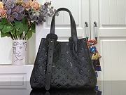 LV All In One PM Monogram Empreinte Leather black 22x15x40cm - 3