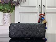 LV All In One PM Monogram Empreinte Leather black 22x15x40cm - 2