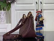 LV Boulogne PM Monogram Empreinte Leather 26x16x9.5cm - 4