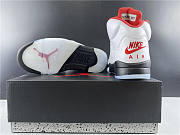 Air Jordan 5 Retro Fire Red Silver Tongue (2020)  DA1911-102 - 3