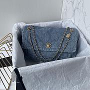 Chanel denim 25K AS5734 35*24*10CM - 1