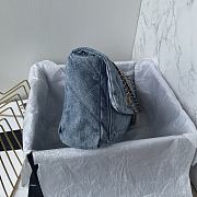 Chanel denim 25K AS5734 35*24*10CM - 5