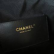 Chanel 26C Hobo Bag black  Leather-35×12×45cm  - 5