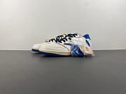 Jordan 1 Retro Low OG SP Fragment x Travis Scott Sail Military Blue DM7866-104 - 1
