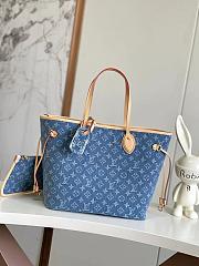 LV Neverfull MM Monogram Denim 32CM - 1