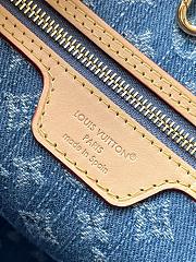 LV Neverfull MM Monogram Denim 32CM - 2