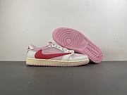 Travis Scott × AJ1 Low Shy Pink IQ7604-101 - 4