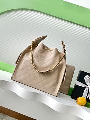 Chanel 25 Handbag Medium  Grained Calfskin & Gold-Tone hobo 40*30*15cm - 4