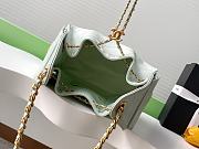 Chanel 25 Small Handbag Grained Calfskin & Gold-Tone Metal light green 30cm - 4