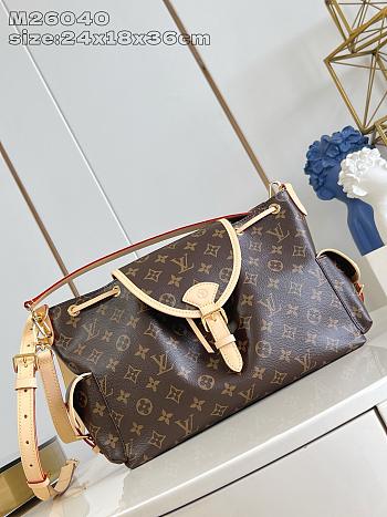 LV Odyssee MM Monogram Handbag 24x18x36cm