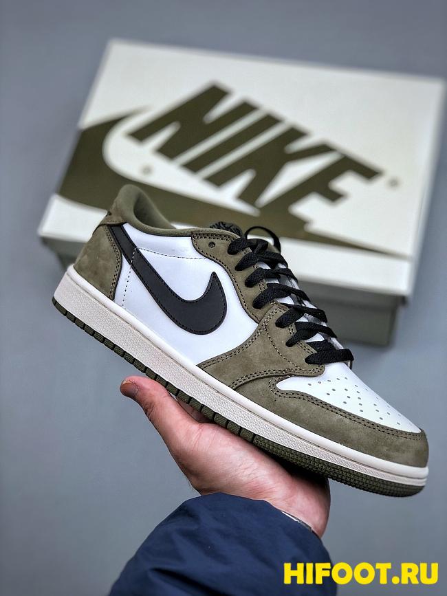 Jordan 1 Retro Low OG Medium Olive  HQ6998-200 - 1