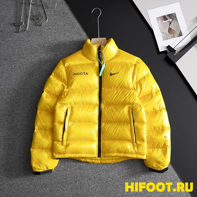 Nike x Drake NOCTA Puffer Jacket yellow  2026011901 - 1