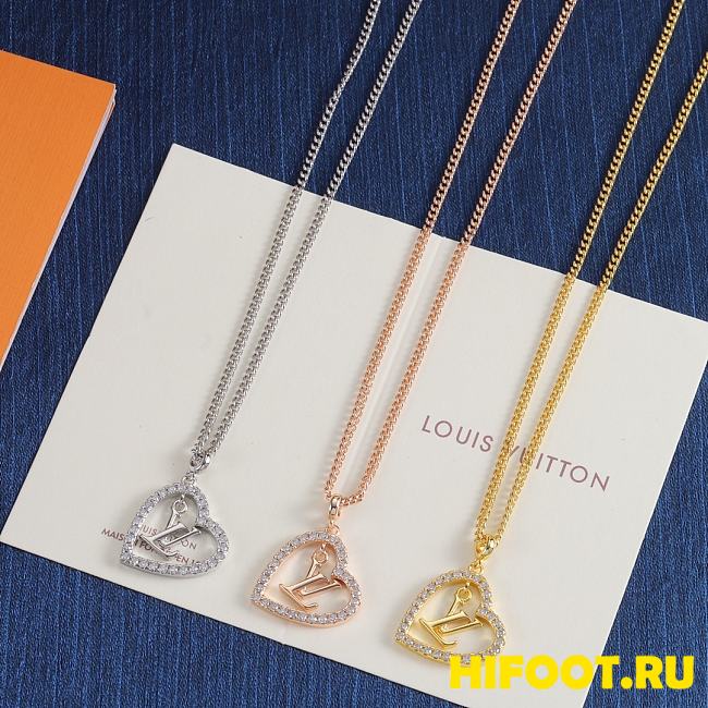 LV necklace one piece (Silver gold or rose gold ) 20260101901 - 1