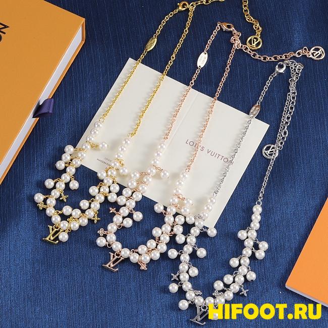 LV necklace one piece (Silver gold or rose gold ) 20260101903 - 1