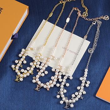 LV necklace one piece (Silver gold or rose gold ) 20260101903