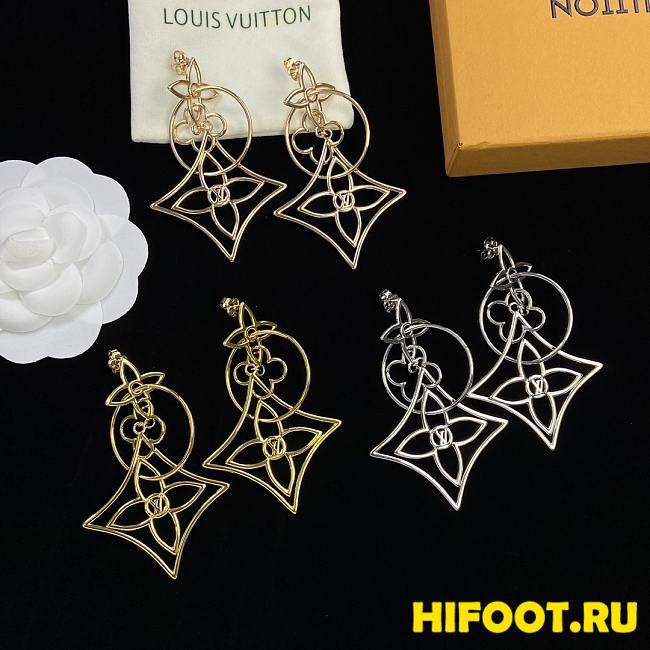 LV earrings  one pair (Silver gold or rose gold ) 2026011901 - 1