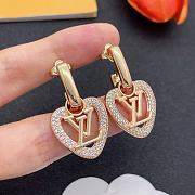 LV earrings one pair (Silver gold or rose gold ) 2026011905 - 3