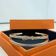 Hermes Bracelet one piece (Silver gold or rose gold ) 202601901 - 4