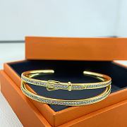 Hermes Bracelet one piece (Silver gold or rose gold ) 202601901 - 2