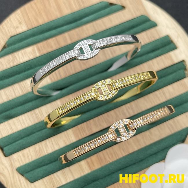 Hermes Bracelet one piece (Silver gold or rose gold ) 202601902 - 1