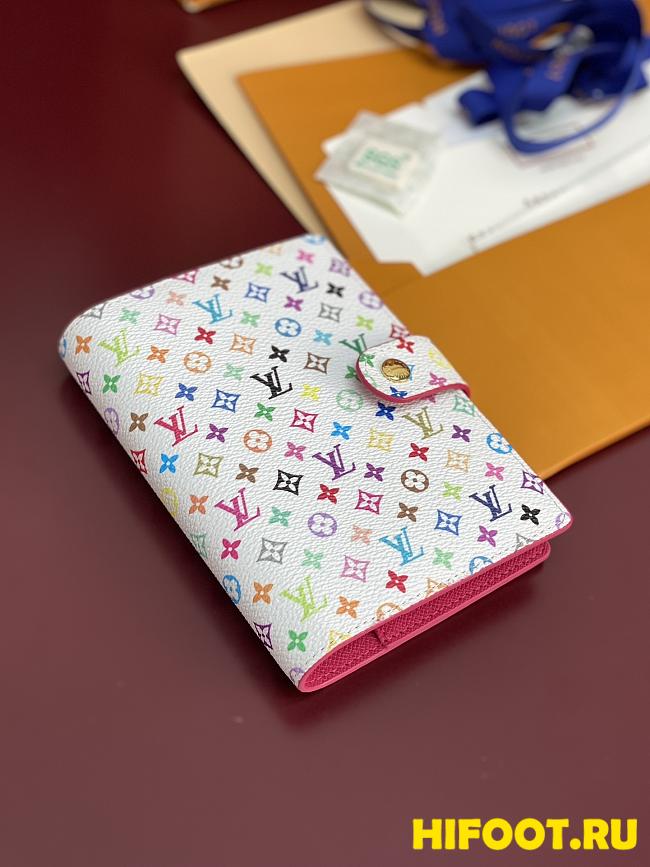 LV Louis Vuitton Murakami White Multicolor  Agenda 14.5x2x10cm - 1
