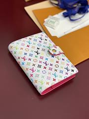 LV Louis Vuitton Murakami White Multicolor  Agenda 14.5x2x10cm - 1