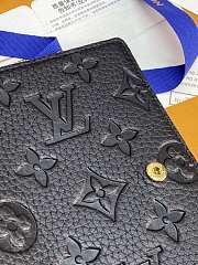 LV Louis Vuitton black  Agenda 14.5x2x10cm - 6