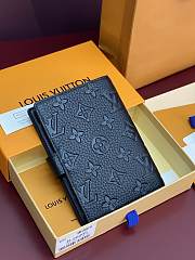 LV Louis Vuitton black  Agenda 14.5x2x10cm - 4