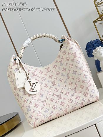 LV Carmel Mahina Leather bag 40*35*17CM 