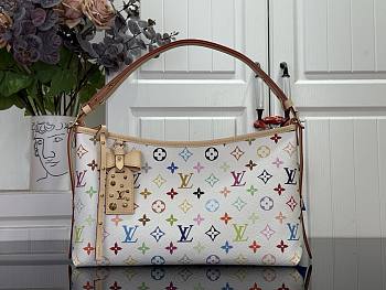LV Takashi Murakami Carryall East West 20x10x33.5cm