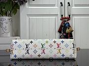 LV Takashi Murakami Carryall East West 20x10x33.5cm - 5