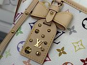 LV Takashi Murakami Carryall East West 20x10x33.5cm - 4