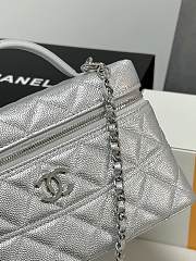 Chanel 26 LP silver bag 19.5x17x5cm 2026030502 - 6