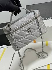 Chanel 26 LP silver bag 19.5x17x5cm 2026030502 - 5