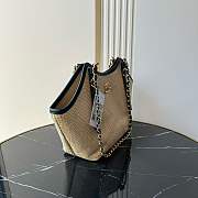 Chanel 25S Maxi hobo shopping tote mini  20×28×7cm - 2