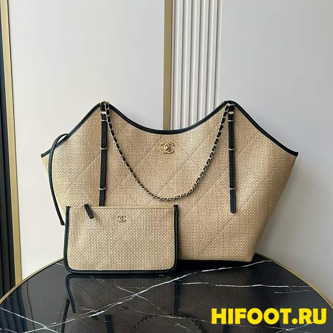 Chanel 25S Maxi hobo shopping tote  36×59×13cm - 1