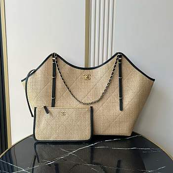 Chanel 25S Maxi hobo shopping tote  36×59×13cm