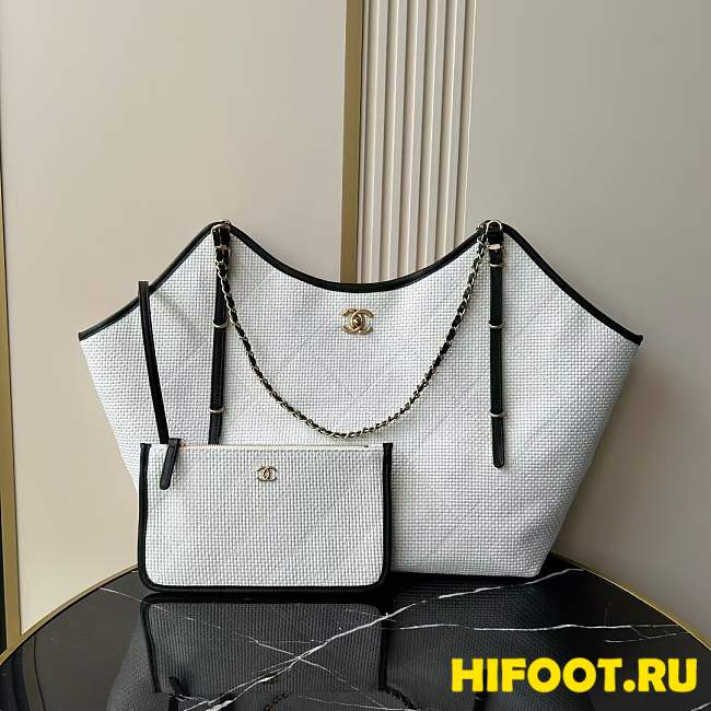 Chanel 25S Maxi hobo shopping tote 36×59×13cm 2026030502 - 1