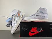 Air Jordan 1 Retro High Virgil Abloh Archive Alaska  AA3834-100 - 5