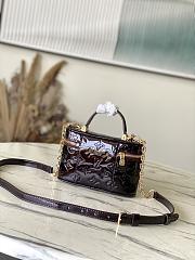 LV Vanity Chain Pouch Monogram Vernis Leather 19*11.5*6.5CM  - 5