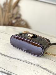 LV Vanity Chain Pouch Monogram Vernis Leather 19*11.5*6.5CM  - 4