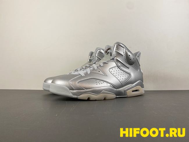 Jordan 6 Retro PSG Paris Saint-Germain Silver  IQ5135-001 - 1