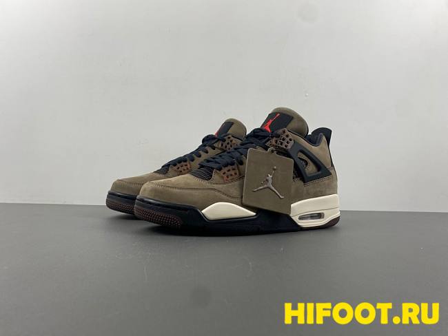 Travis Scott x Air Jordan 4 Retro Brown AJ4-882335 - 1