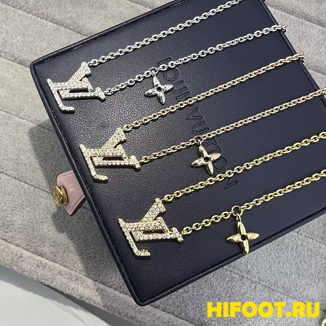 LV necklace one piece (Silver gold or rose gold ) 2026051901 - 1