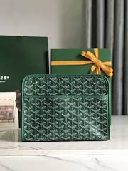 Goyard Jouvence Toiletry Bag MM  Green 25x18×7cm - 6