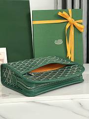 Goyard Jouvence Toiletry Bag MM  Green 25x18×7cm - 2