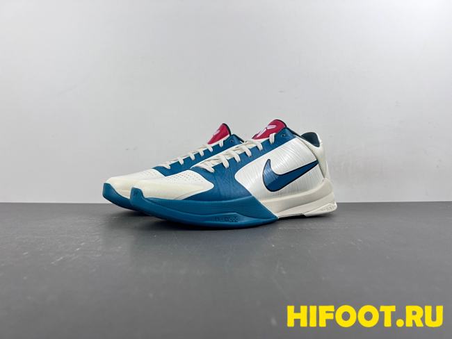 Nike Kobe 5 Protro Caitlin Clark Coconut Milk Spruce  IZ1852-100 - 1