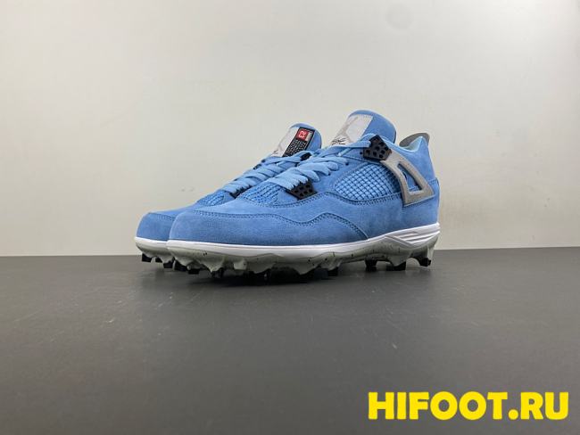 Air Jordan 4 Retro university blue football CT8527-400 - 1